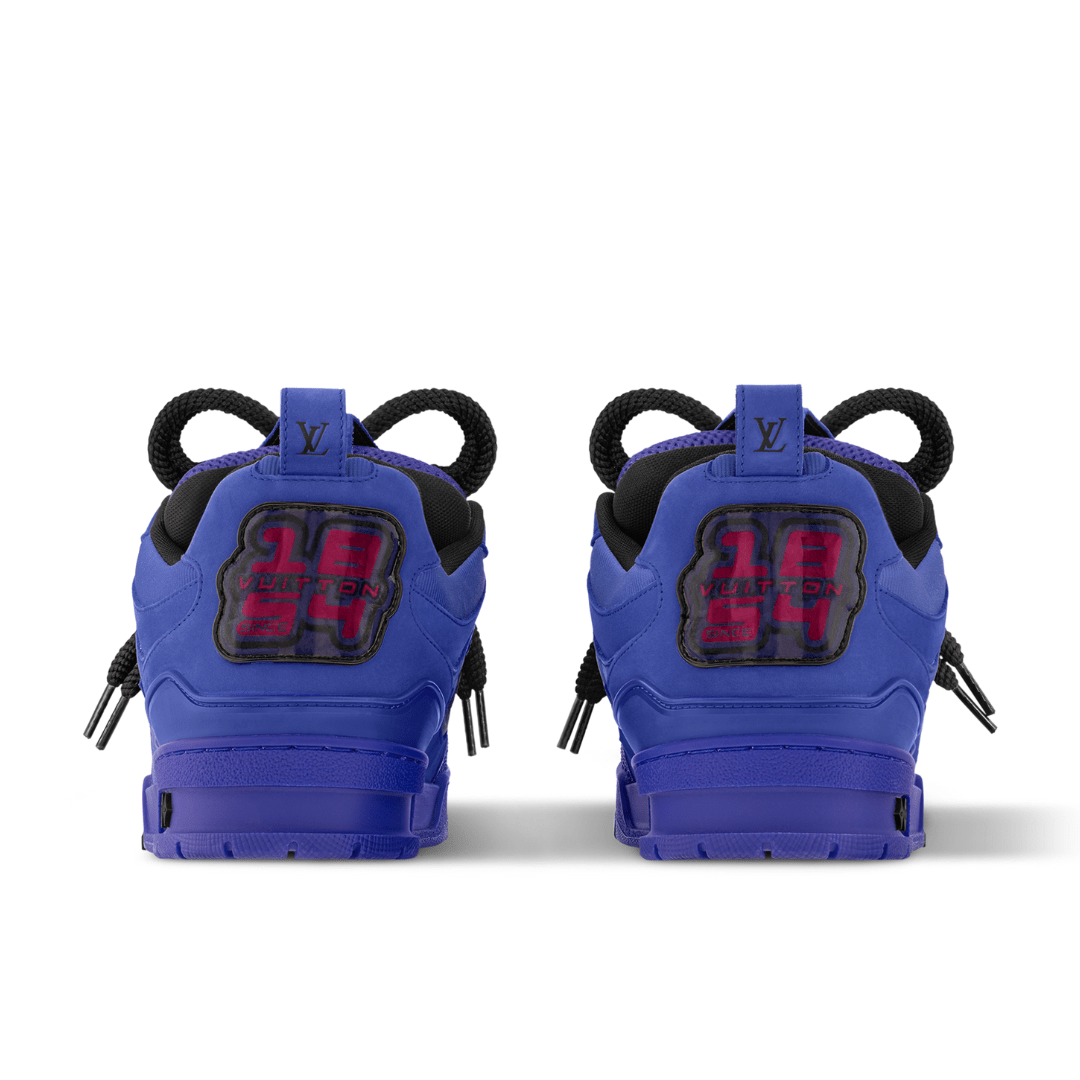Skater Monogram Blau Schwarz