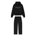 Essentials Black Tracksuit