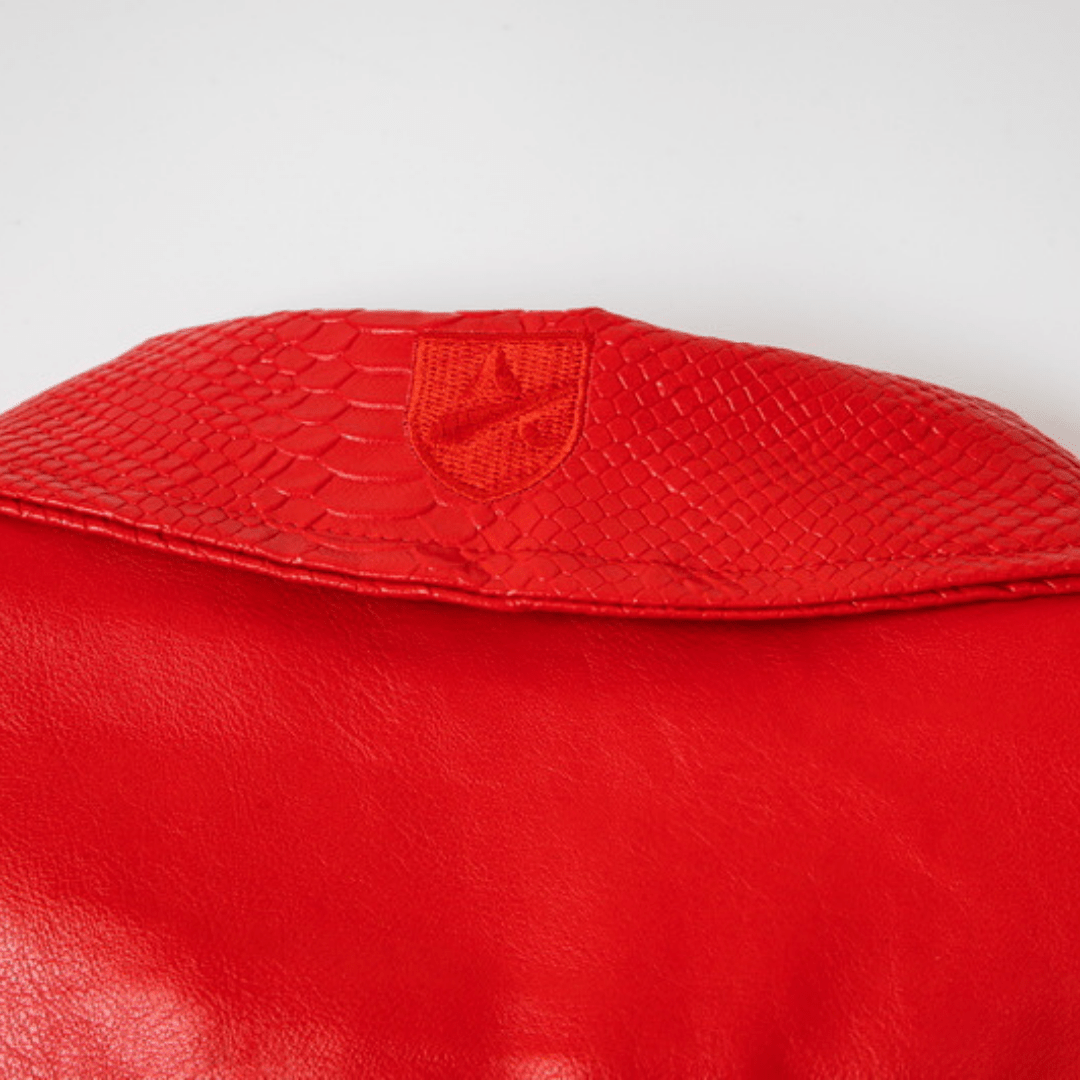 Decoded Bomber Leather Jacket