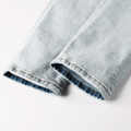 Amr Ripped Light Blue Diamonds Jeans