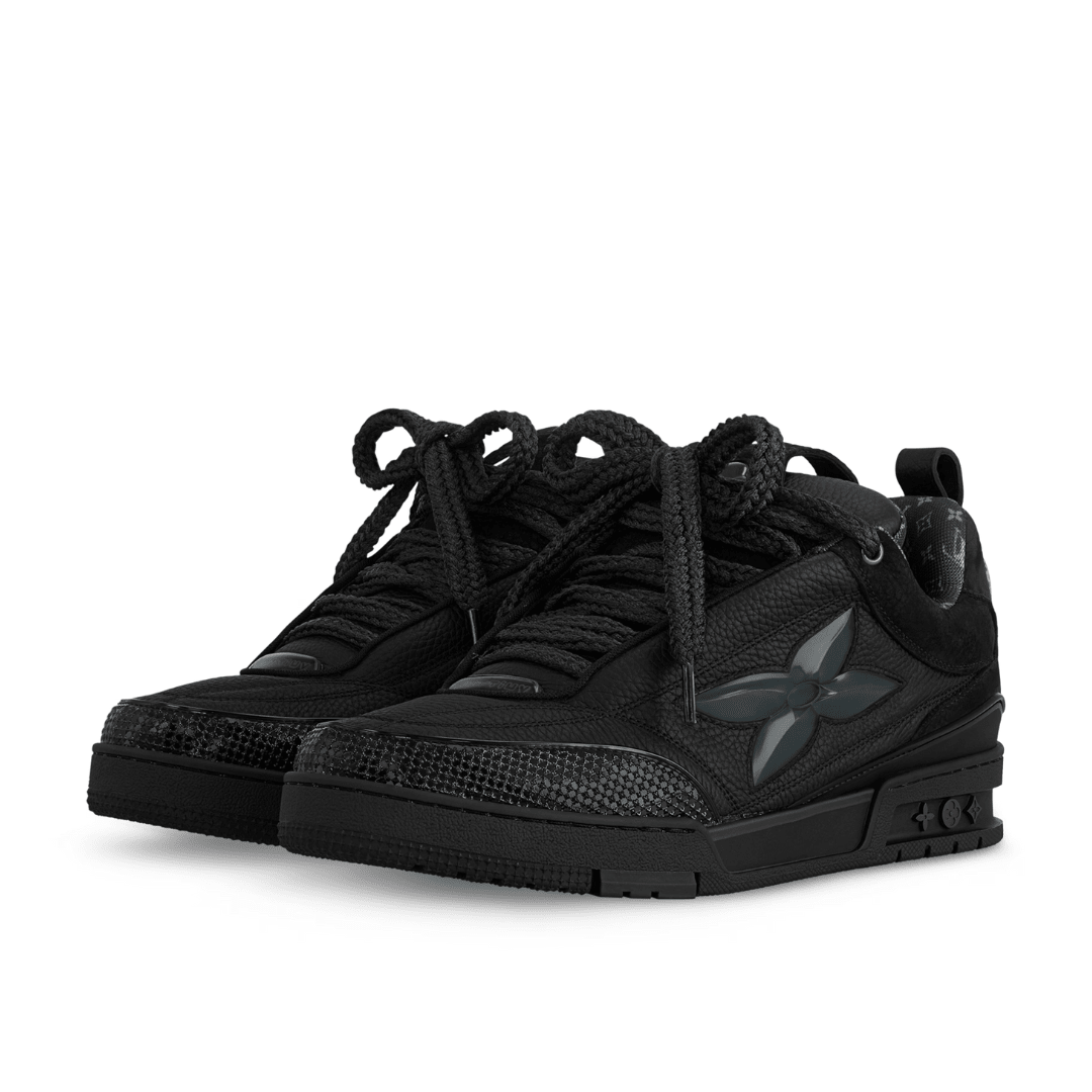 Skater Monogram Schwarz Matt