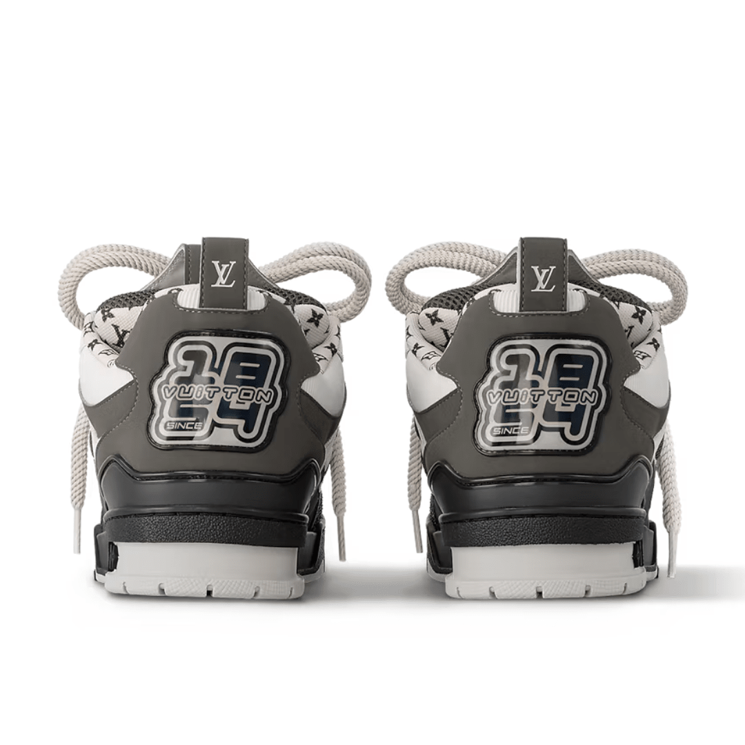 Skater Monogram Schwarz Grau
