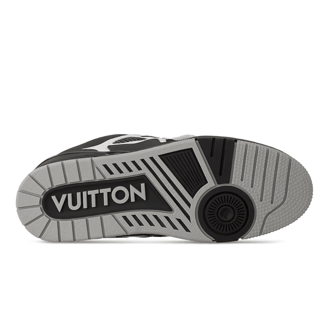 Skater Monogram Schwarz Grau