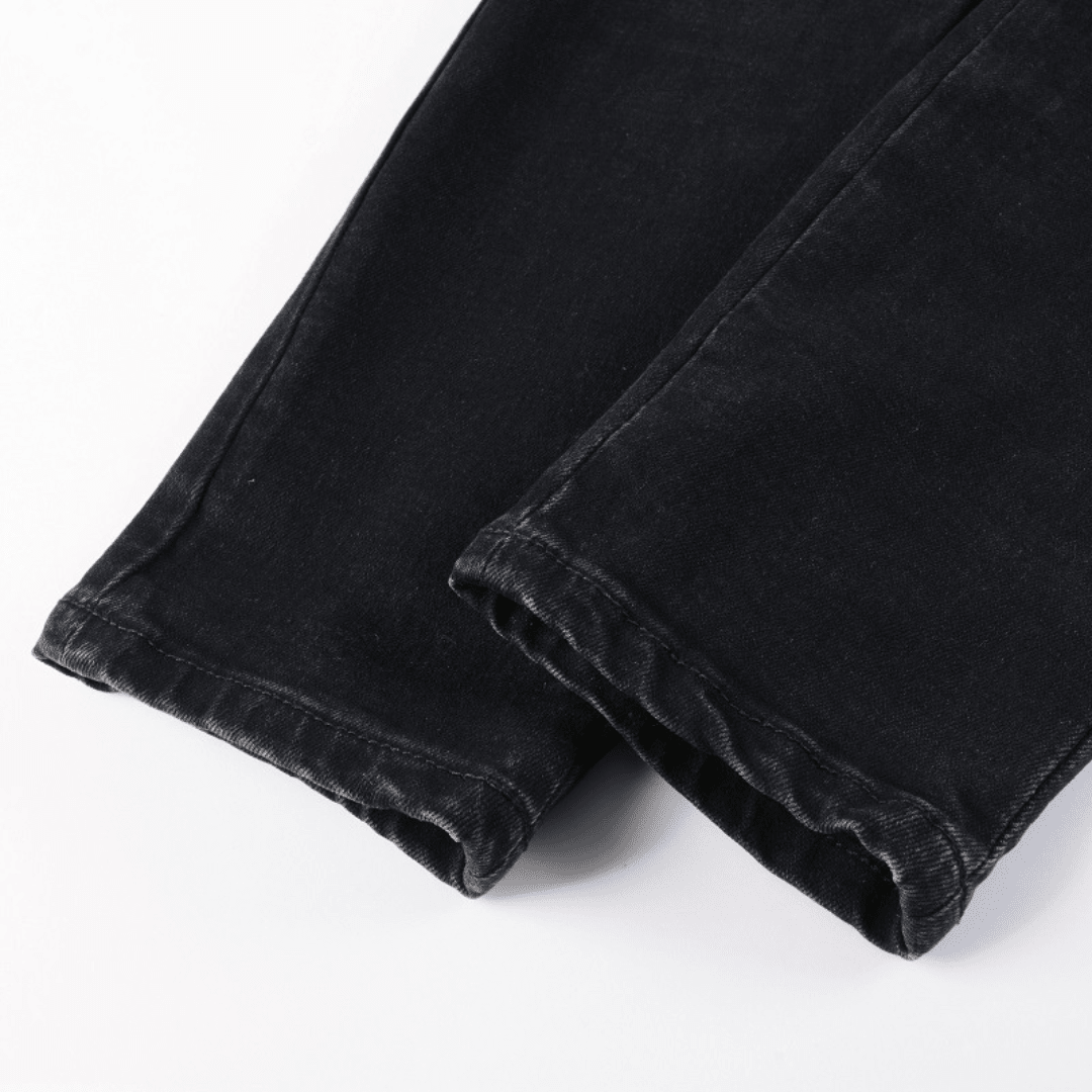 Amr Blue Patch Jeans