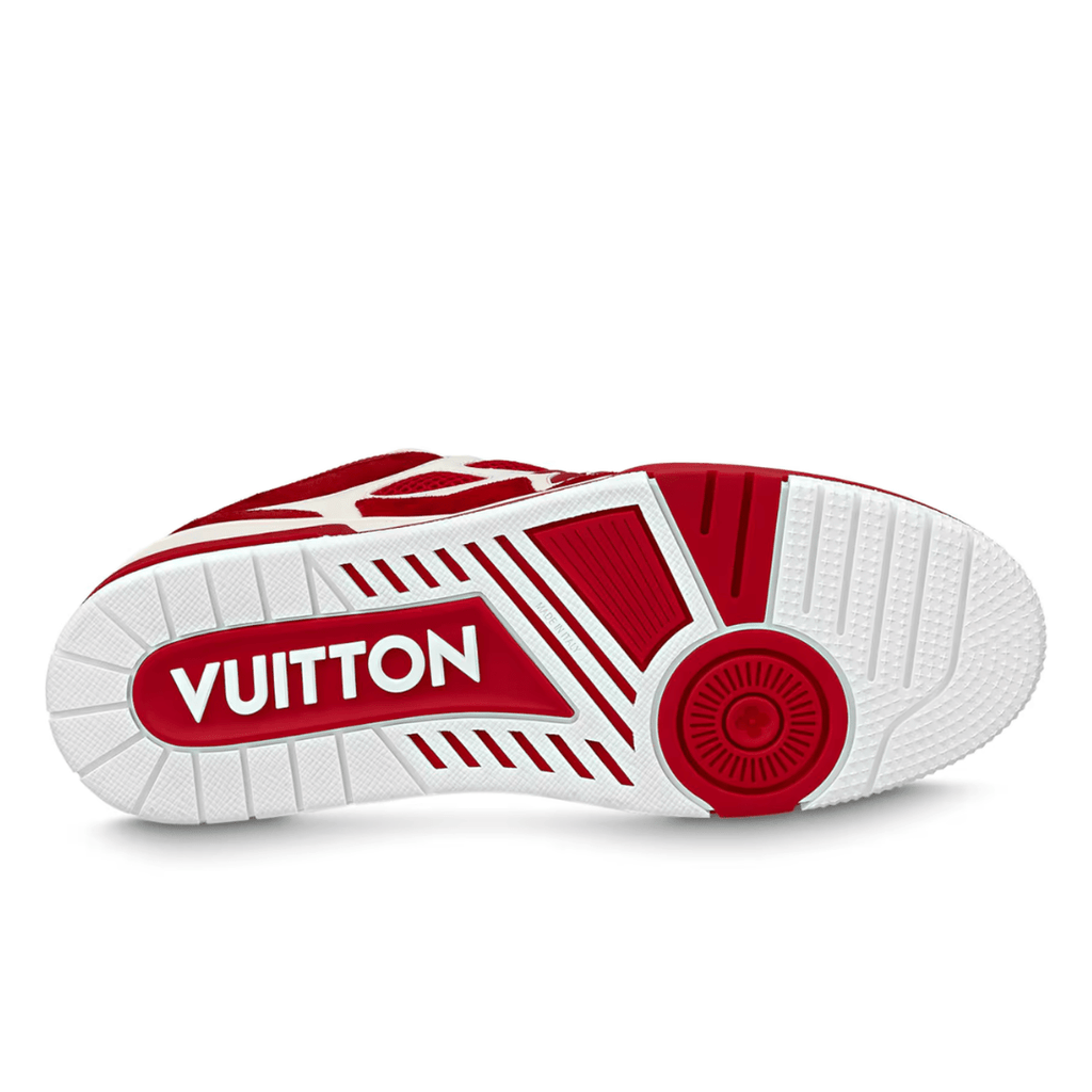 Skater Monogram Rot Weiss