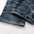 Amr Black Staggered Jeans