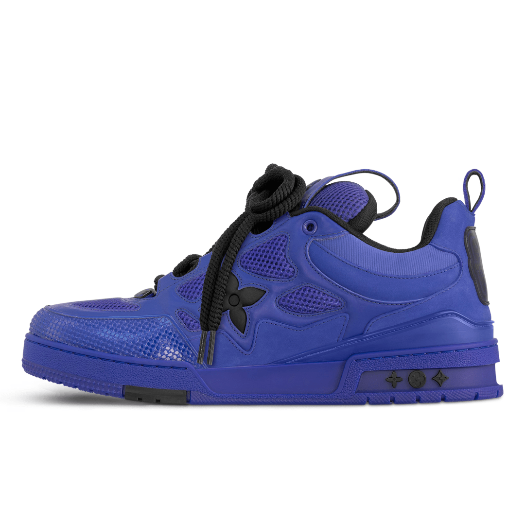 Skater Monogram Blau Schwarz