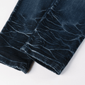 Amr Black Staggered Logo Patch Jeans