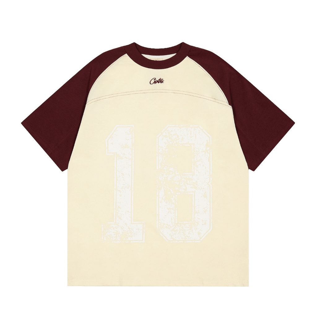 Beige/Red
