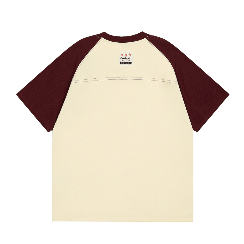Beige/Red
