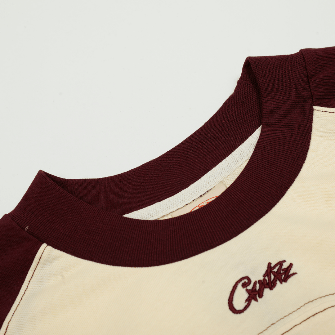 Beige/Red