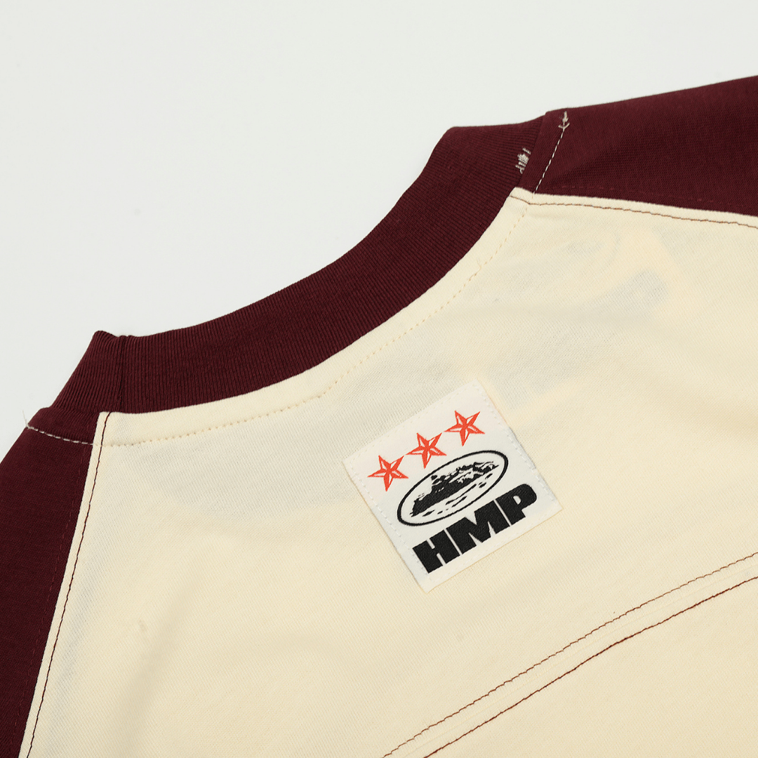 Beige/Red