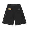 Alcatraz Cargo Black Shorts