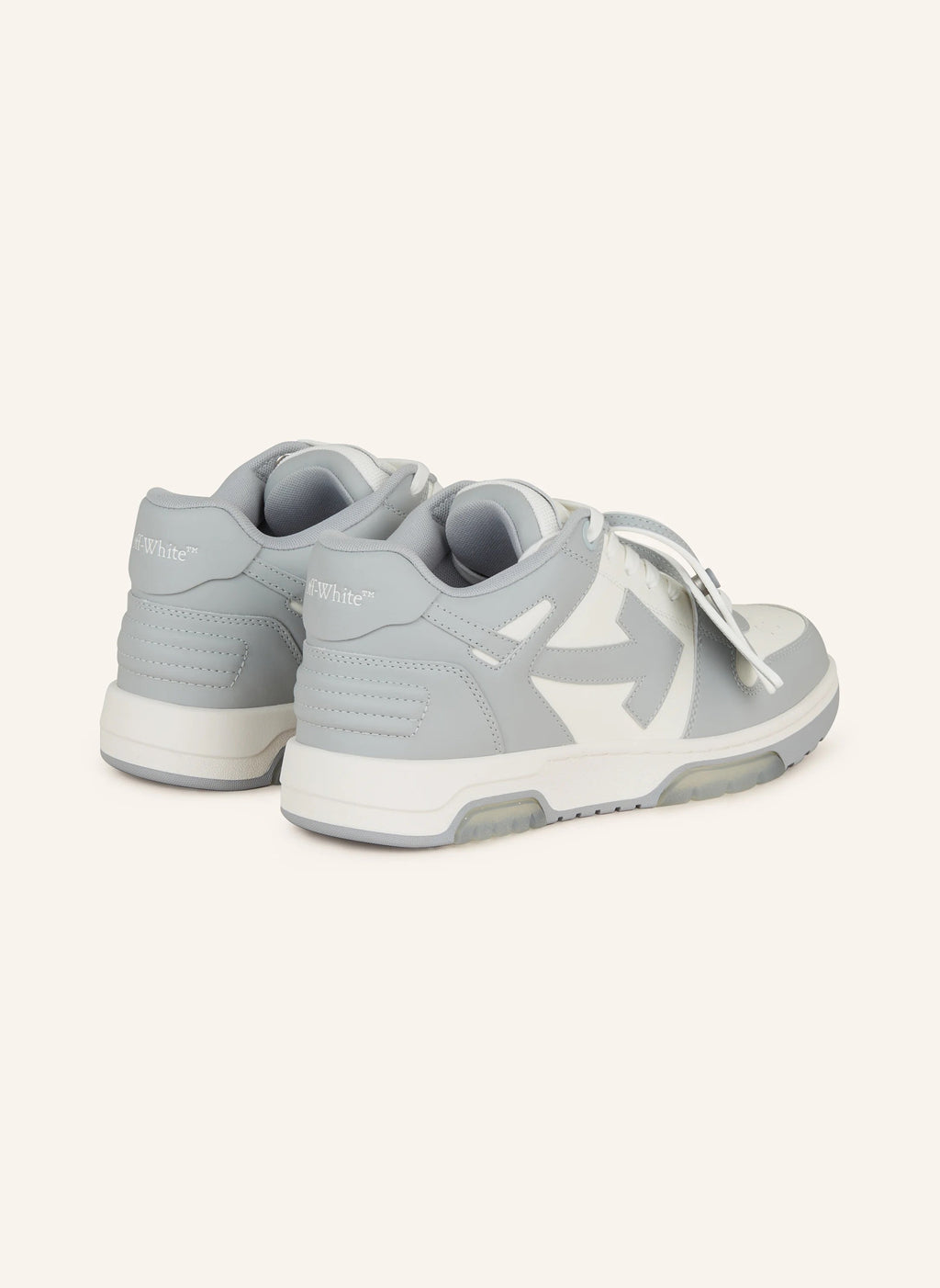 "Off" Sneaker Grey/White
