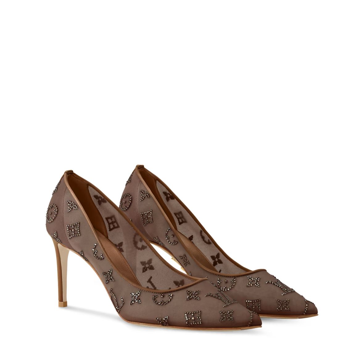 "LV" Gala Pump Heels
