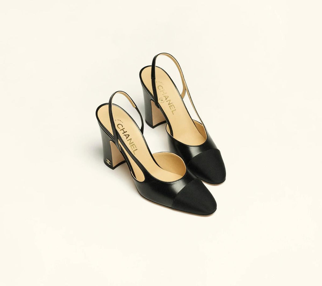 "CC" Slingpump (Leder)