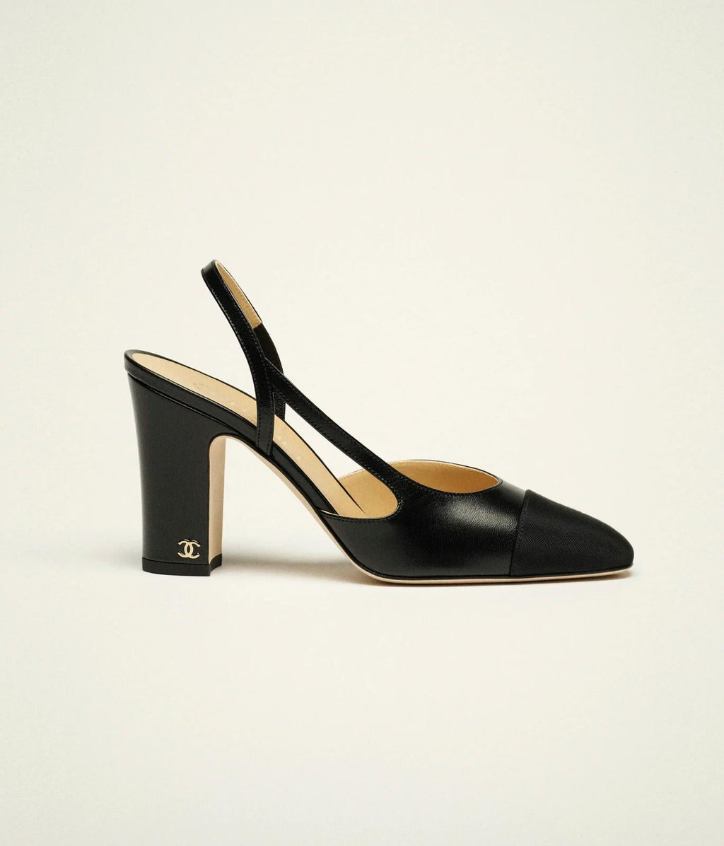 "CC" Slingpump (Leder)
