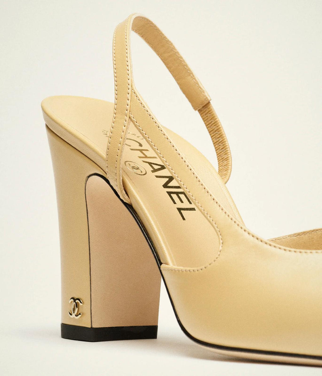"CC" Slingpump (Leder)