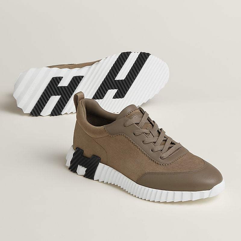 Bouncing Sneaker Étoupe Bicolor - front