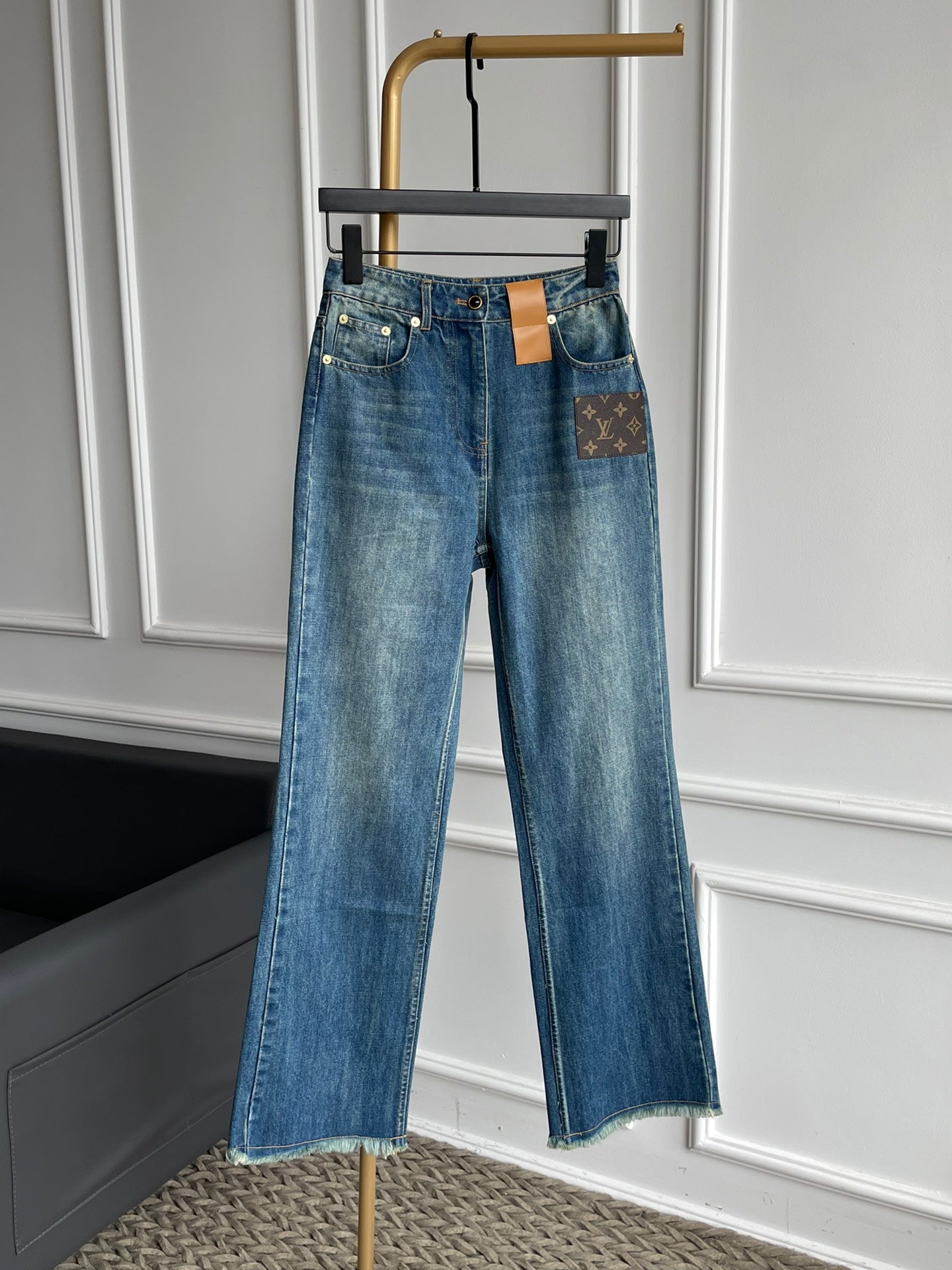 JEANS LOGO STRAP