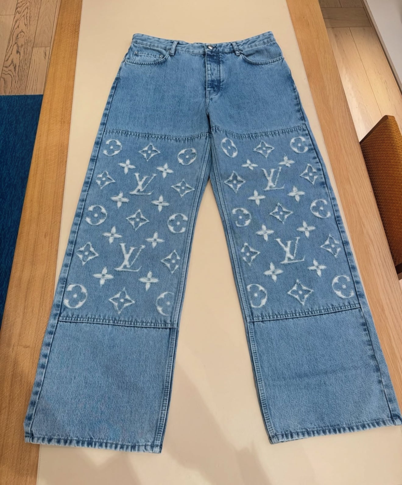 skater jeans blue