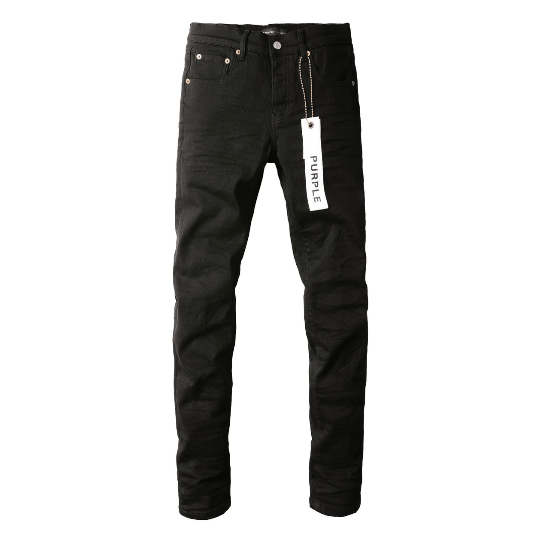 Purple Full Black Jeans