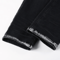 Purple Gradient Black Jeans