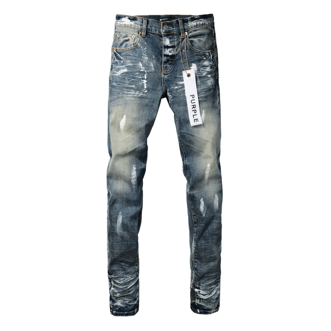 Purple Gradient Blue Jeans