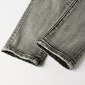 Purple Grey Ripped Jeans