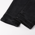 Purple Ripped Black Jeans