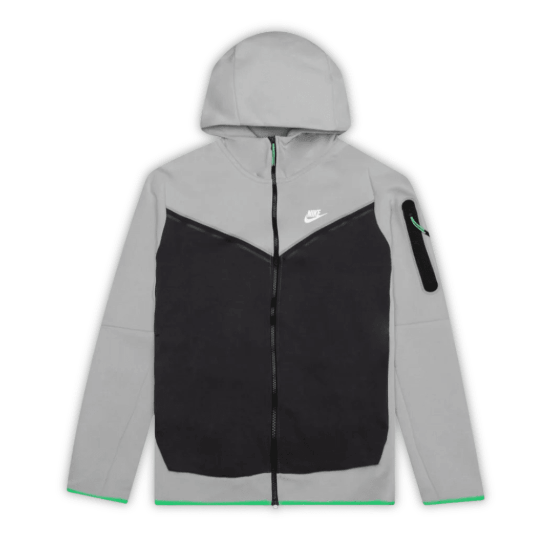 Tech Smoke Grey/Anthracite/Sail Full-Zip Hoodie