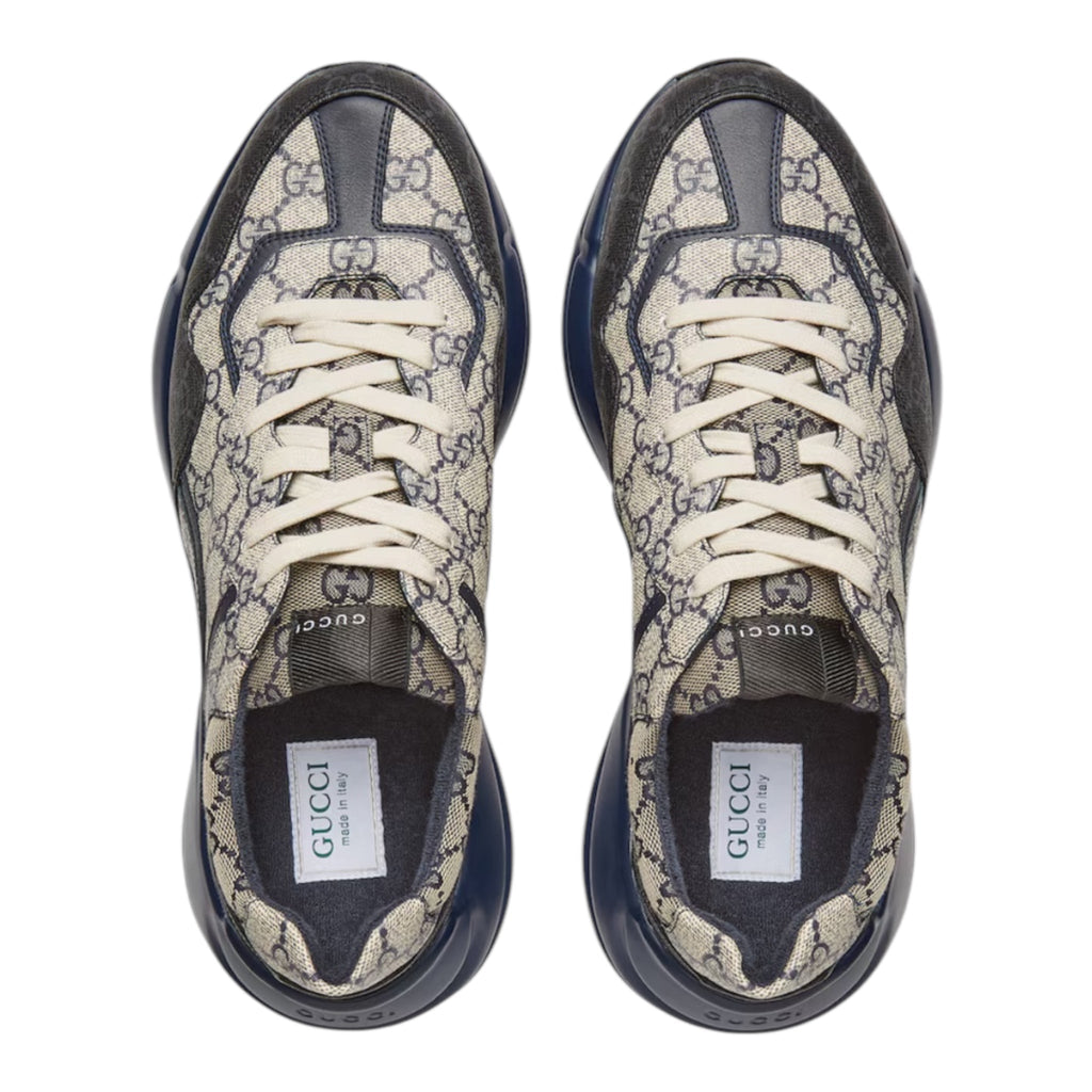 Blau/Beige